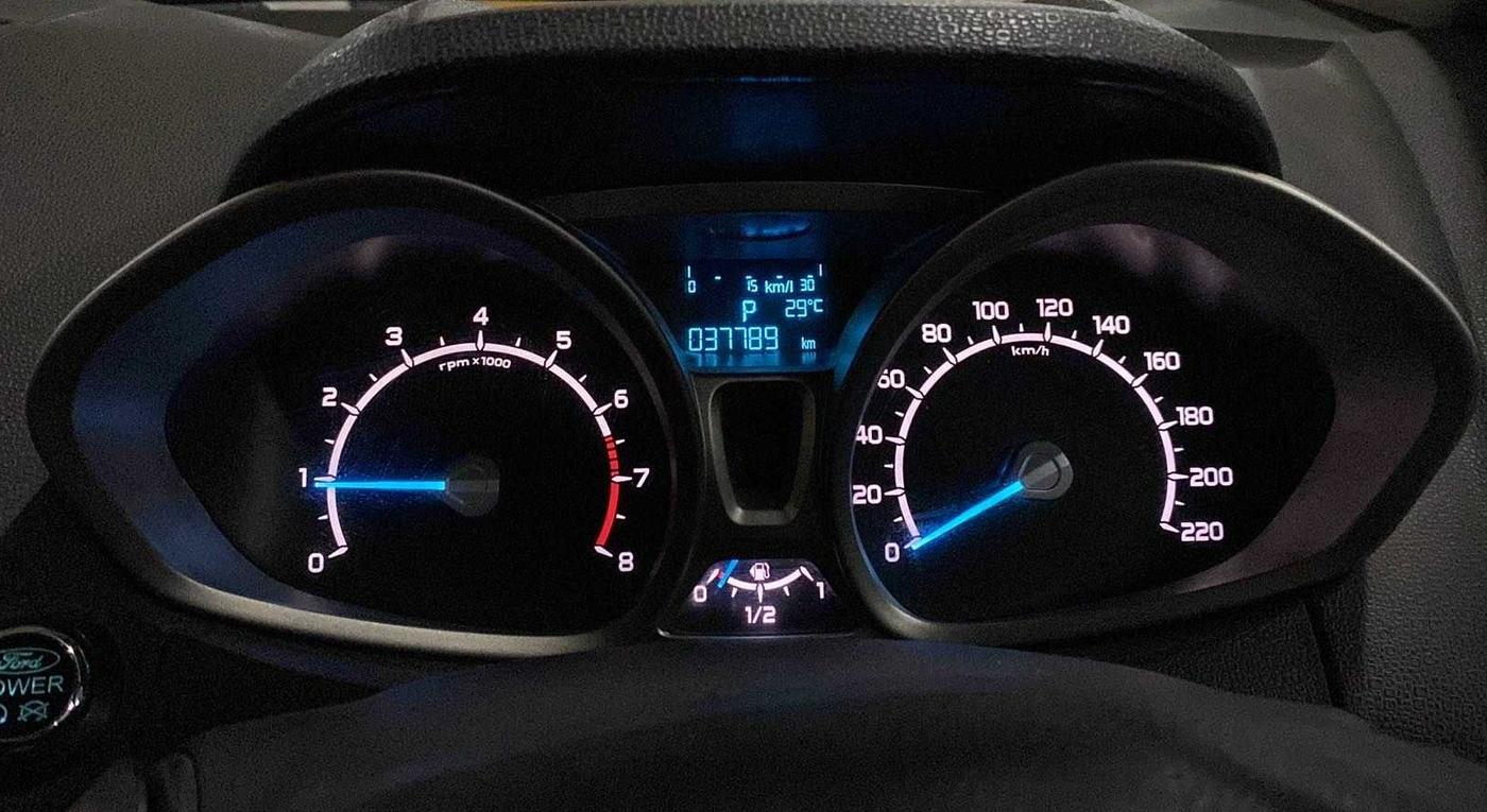2016 Ford Ecosport TITANIUM 1.5L PETROL AT, CNG, Automatic, 37,853 km, Odometer Image