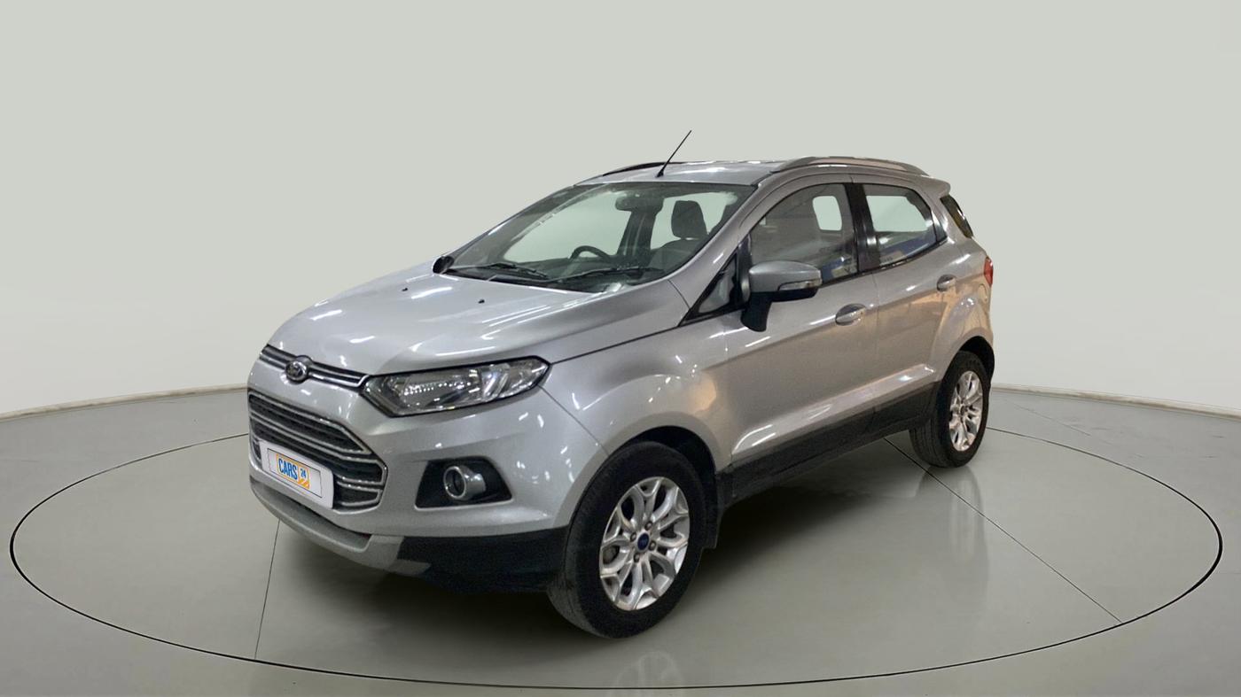 2016 Ford Ecosport TITANIUM 1.5L PETROL AT, CNG, Automatic, 37,853 km, Left Front Diagonal