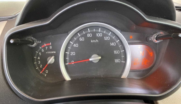 2014 Maruti Celerio VXI AMT, Petrol, Automatic, 58,071 km, Odometer Image