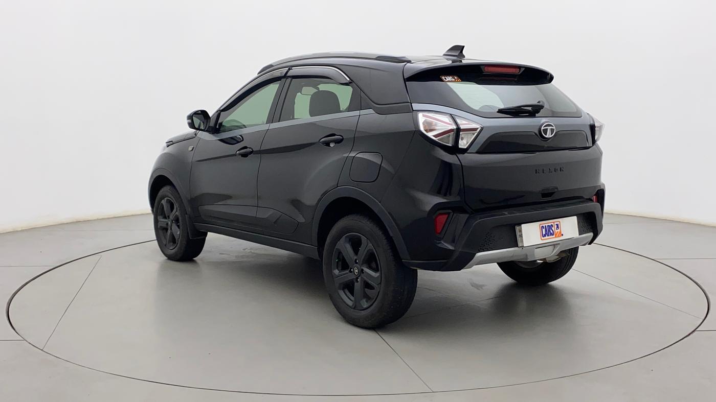2022 Tata NEXON XZ PLUS (O) PETROL DARK EDITION, Petrol, Manual, 10,483 km, Left Back Diagonal