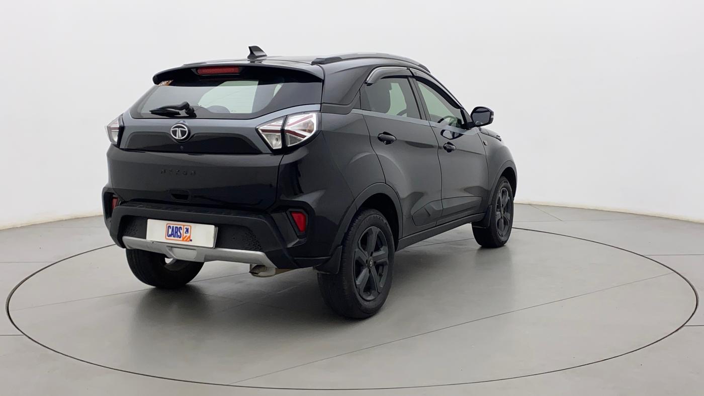 2022 Tata NEXON XZ PLUS (O) PETROL DARK EDITION, Petrol, Manual, 10,483 km, Right Back Diagonal