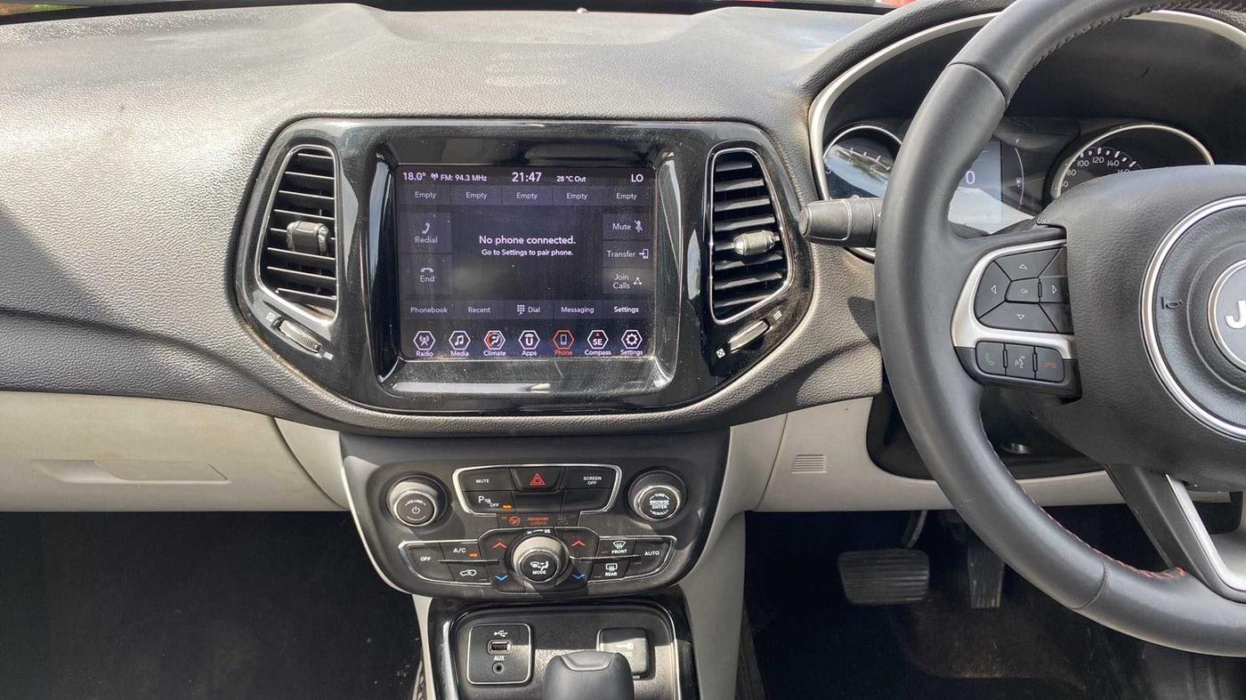 2018 Jeep Compass LONGITUDE PLUS 1.4 PETROL AT, Petrol, Automatic, 42,905 km, Air Conditioner