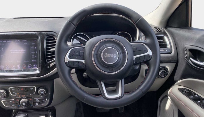 2018 Jeep Compass LONGITUDE PLUS 1.4 PETROL AT, Petrol, Automatic, 42,905 km, Steering Wheel Close Up