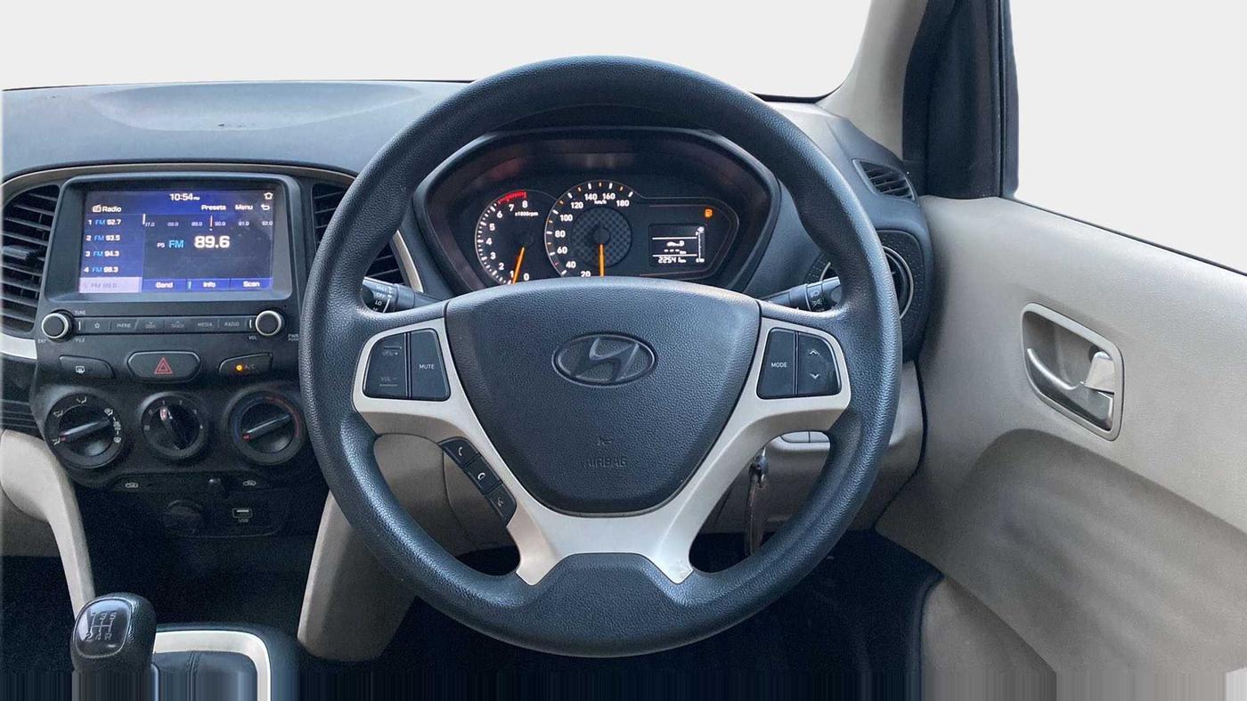 2018 Hyundai NEW SANTRO SPORTZ MT, Petrol, Manual, 22,539 km, Steering Wheel Close Up