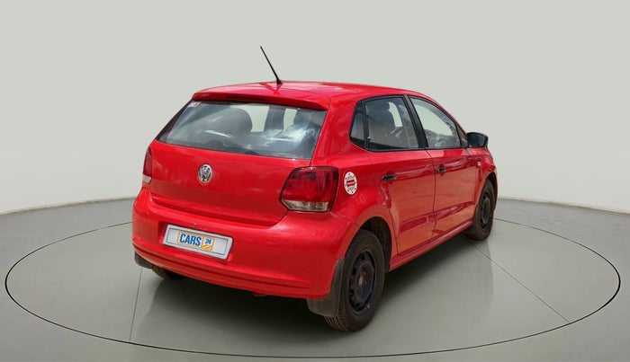 2010 Volkswagen Polo TRENDLINE 1.2L PETROL, Petrol, Manual, 52,143 km, Right Back Diagonal