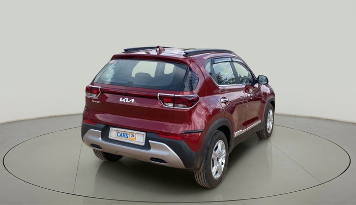 2023 KIA SONET HTK PLUS 1.2 PETROL MT, Petrol, Manual, 21,630 km, Right Back Diagonal