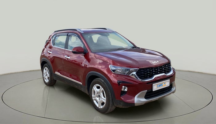 2023 KIA SONET HTK PLUS 1.2 PETROL MT, Petrol, Manual, 21,630 km, Right Front Diagonal
