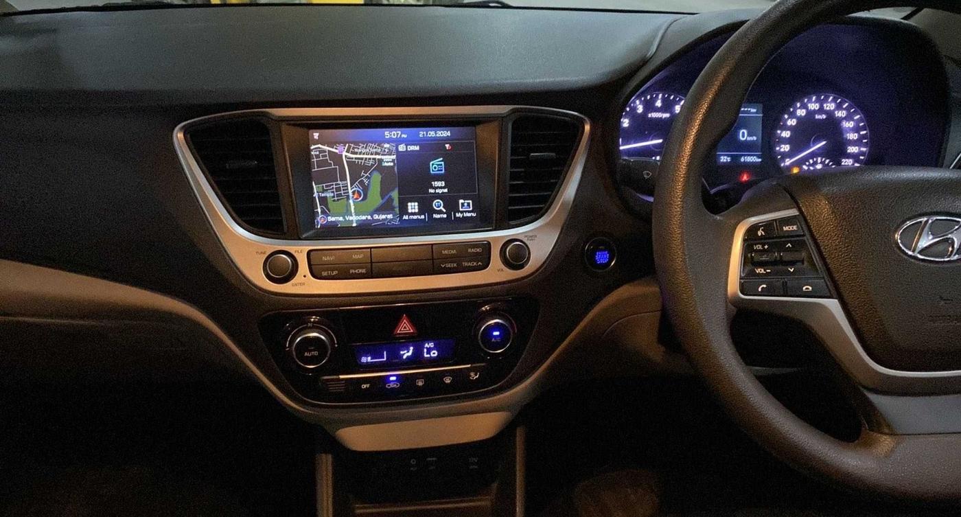 2019 Hyundai Verna 1.6 VTVT SX, Petrol, Manual, 61,785 km, Air Conditioner