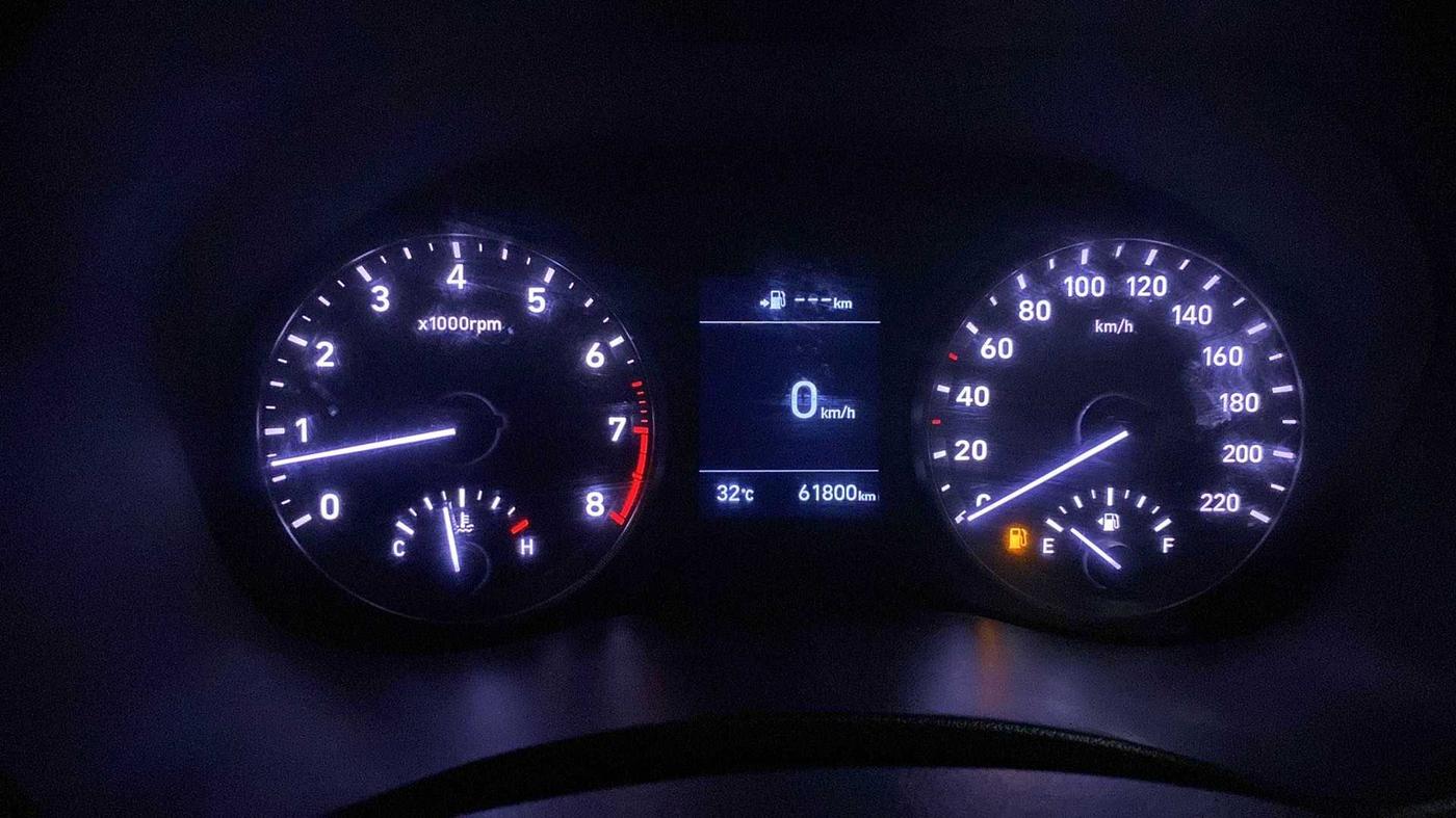 2019 Hyundai Verna 1.6 VTVT SX, Petrol, Manual, 61,785 km, Odometer Image
