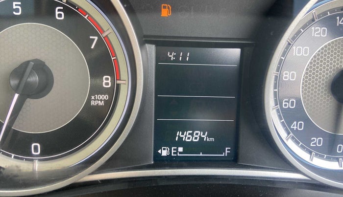 2020 Maruti Dzire VXI, Petrol, Manual, 14,676 km, Odometer Image