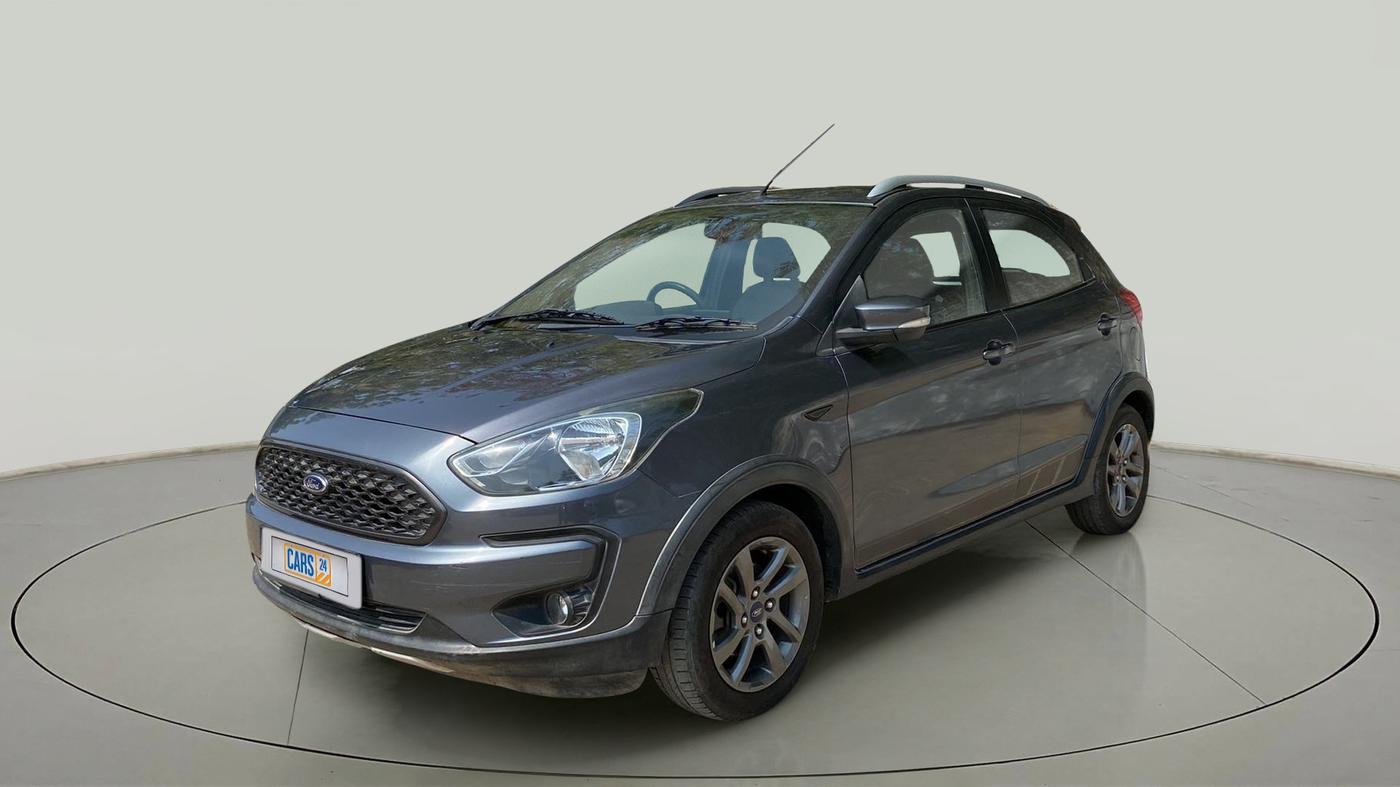 2018 Ford FREESTYLE TITANIUM 1.2 PETROL, Petrol, Manual, 1,22,377 km, Left Front Diagonal
