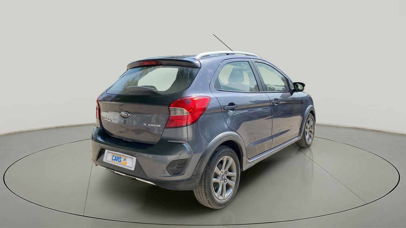 2018 Ford FREESTYLE TITANIUM 1.2 PETROL, Petrol, Manual, 1,22,377 km, Right Back Diagonal