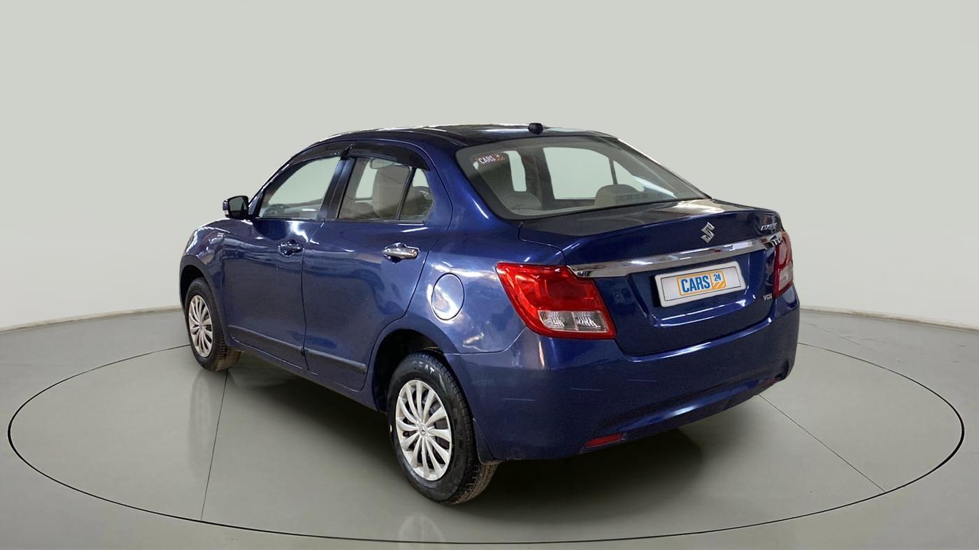 2017 Maruti Dzire VDI, Diesel, Manual, 72,371 km, Left Back Diagonal