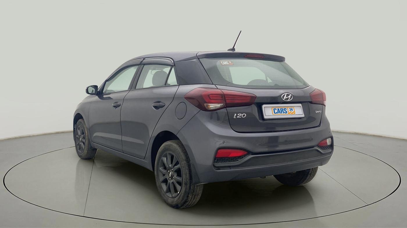 2019 Hyundai Elite i20 SPORTZ PLUS 1.2, Petrol, Manual, 33,221 km, Left Back Diagonal