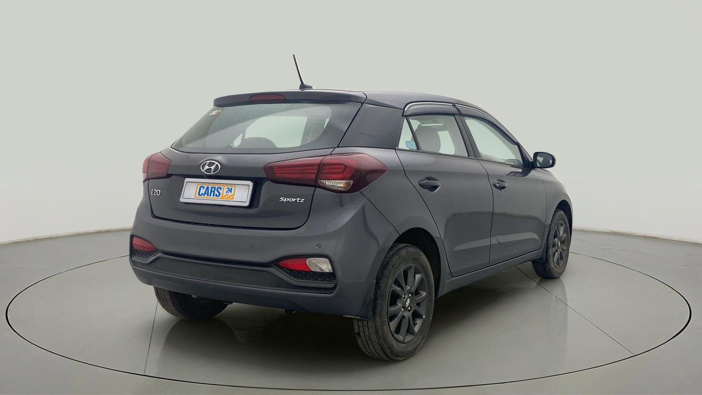 2019 Hyundai Elite i20 SPORTZ PLUS 1.2, Petrol, Manual, 33,221 km, Right Back Diagonal