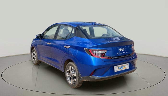 2020 Hyundai AURA SX PLUS 1.2 AMT, Petrol, Automatic, 74,849 km, Left Back Diagonal