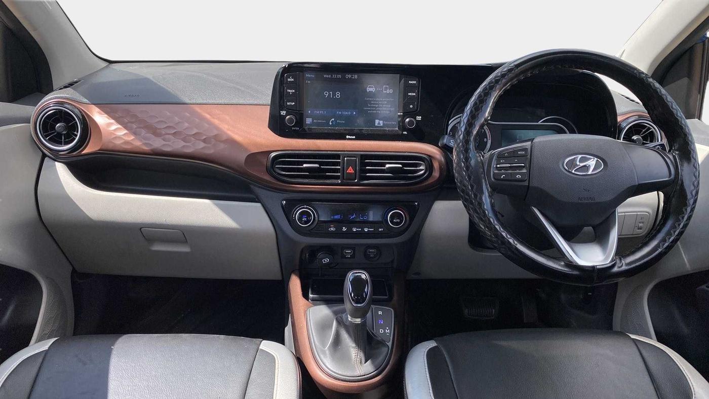 2020 Hyundai AURA SX PLUS 1.2 AMT, Petrol, Automatic, 74,849 km, Dashboard