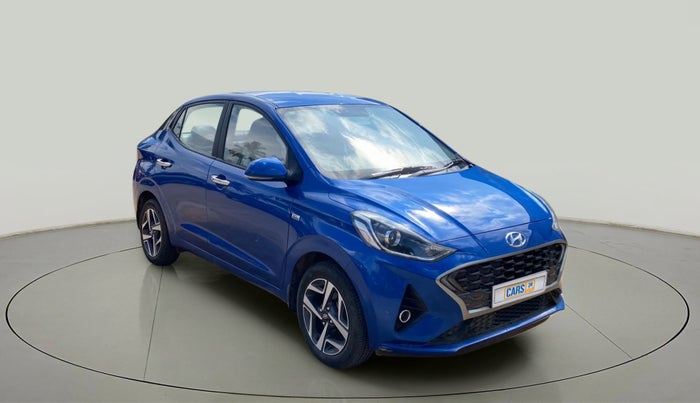 2020 Hyundai AURA SX PLUS 1.2 AMT, Petrol, Automatic, 74,849 km, Right Front Diagonal