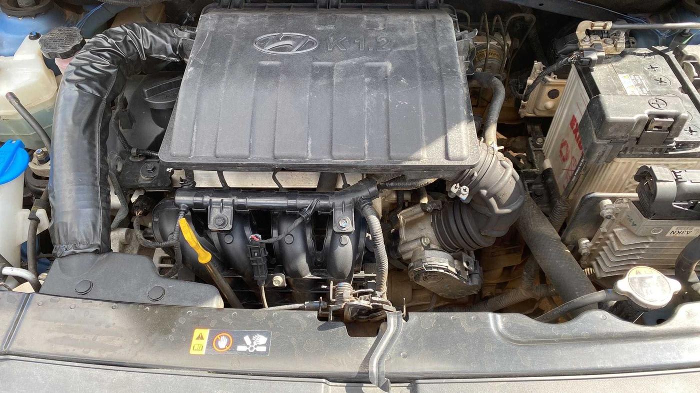2020 Hyundai AURA SX PLUS 1.2 AMT, Petrol, Automatic, 74,849 km, Open Bonet