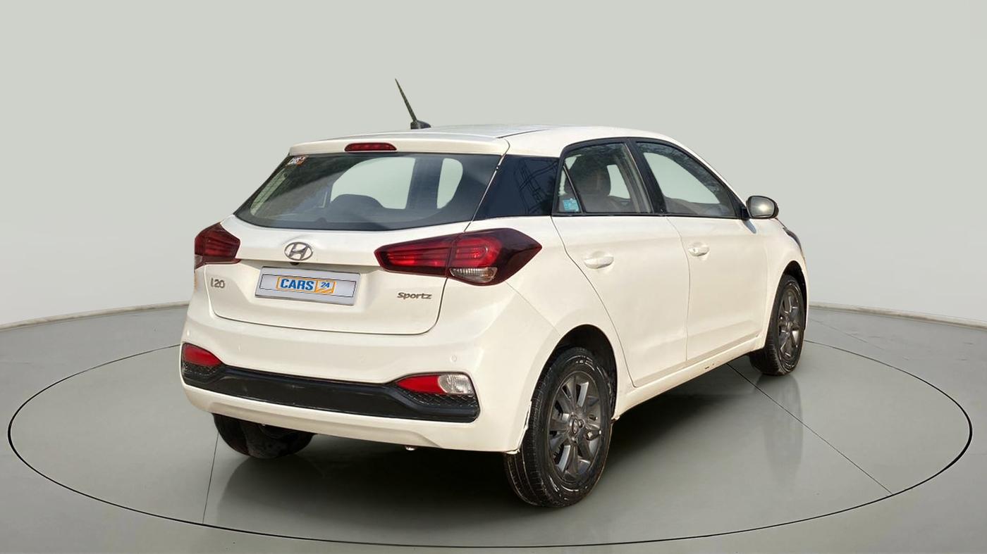 2019 Hyundai Elite i20 SPORTZ PLUS 1.2, Petrol, Manual, 63,047 km, Right Back Diagonal