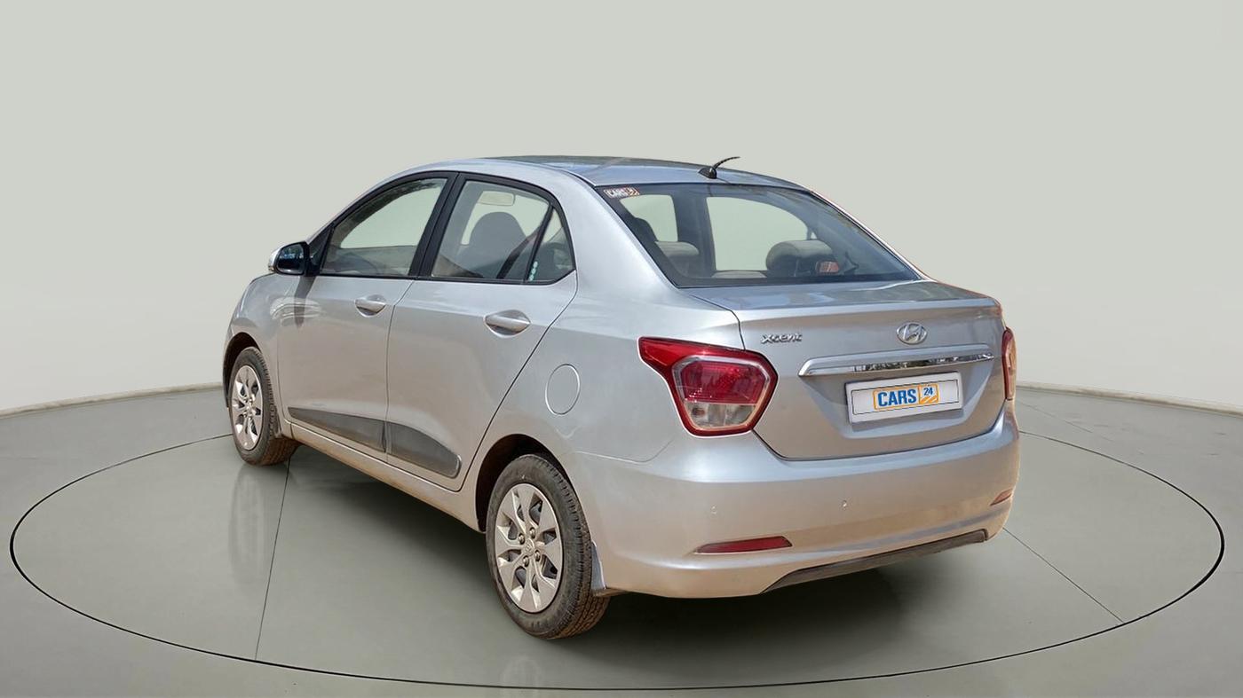 2014 Hyundai Xcent S 1.2, Petrol, Manual, 65,685 km, Left Back Diagonal