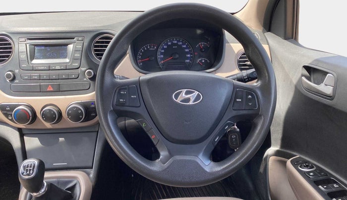 2014 Hyundai Xcent S 1.2, Petrol, Manual, 65,685 km, Steering Wheel Close Up