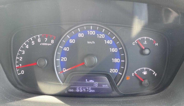 2014 Hyundai Xcent S 1.2, Petrol, Manual, 65,685 km, Odometer Image