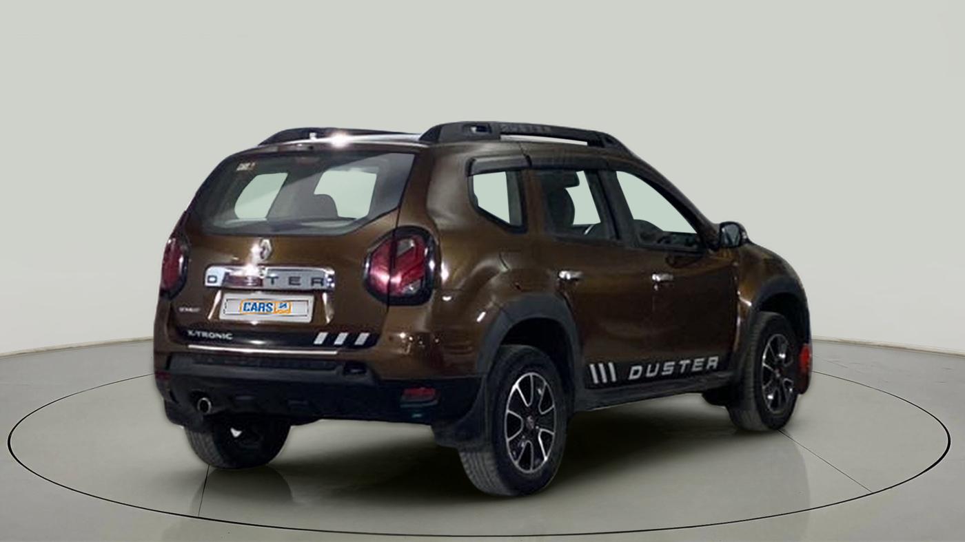 2017 Renault Duster RXS CVT, Petrol, Automatic, 44,242 km, Right Back Diagonal
