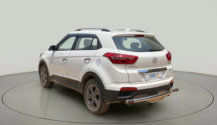 2017 Hyundai Creta SX PLUS AT 1.6 PETROL, Petrol, Automatic, 76,190 km, Left Back Diagonal