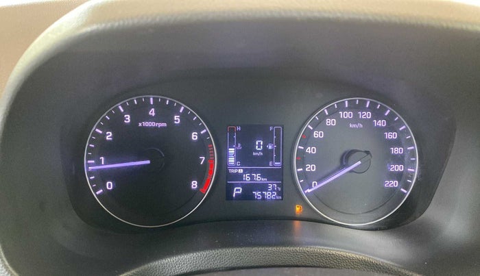 2017 Hyundai Creta SX PLUS AT 1.6 PETROL, Petrol, Automatic, 76,190 km, Odometer Image