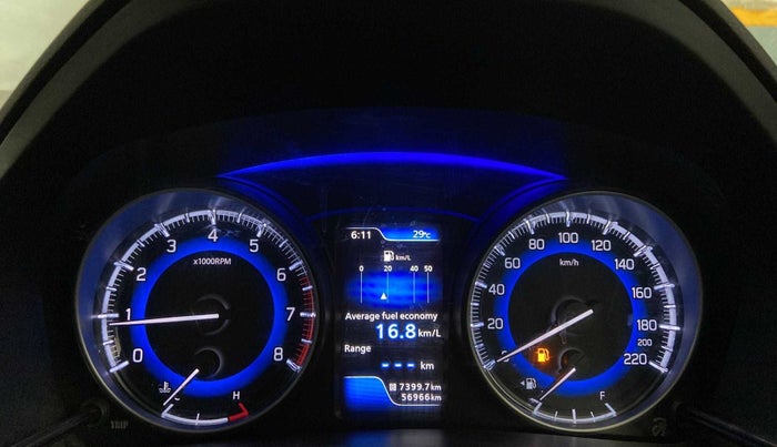 2020 Maruti Baleno ZETA PETROL 1.2, Petrol, Manual, 57,188 km, Odometer Image