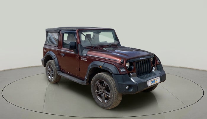 2021 Mahindra Thar LX  P 4WD AT CONVERTIBLE, Petrol, Automatic, 54,632 km, Right Front Diagonal