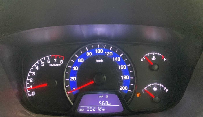 2015 Hyundai Xcent S 1.2, Petrol, Manual, 35,303 km, Odometer Image