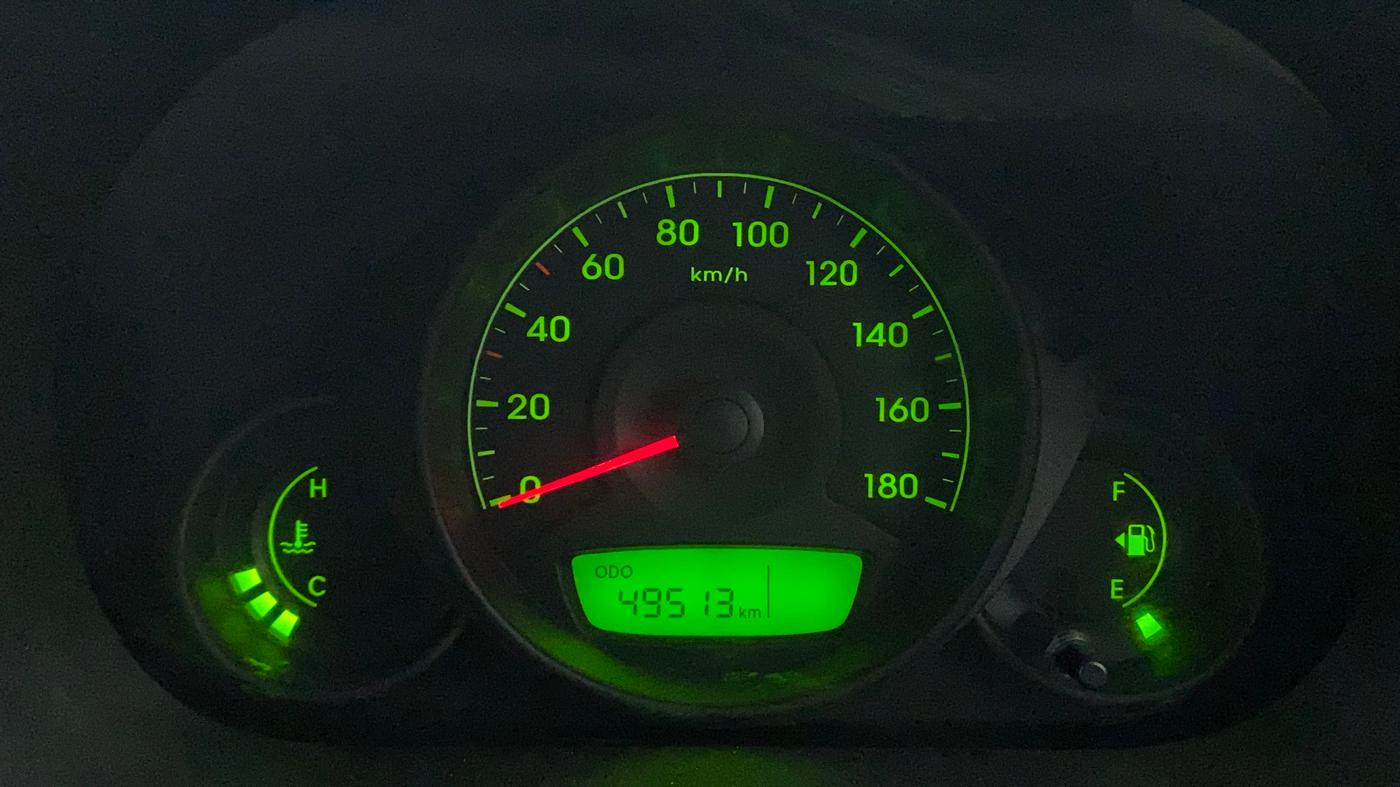 2016 Hyundai Eon ERA +, Petrol, Manual, 50,177 km, Odometer Image