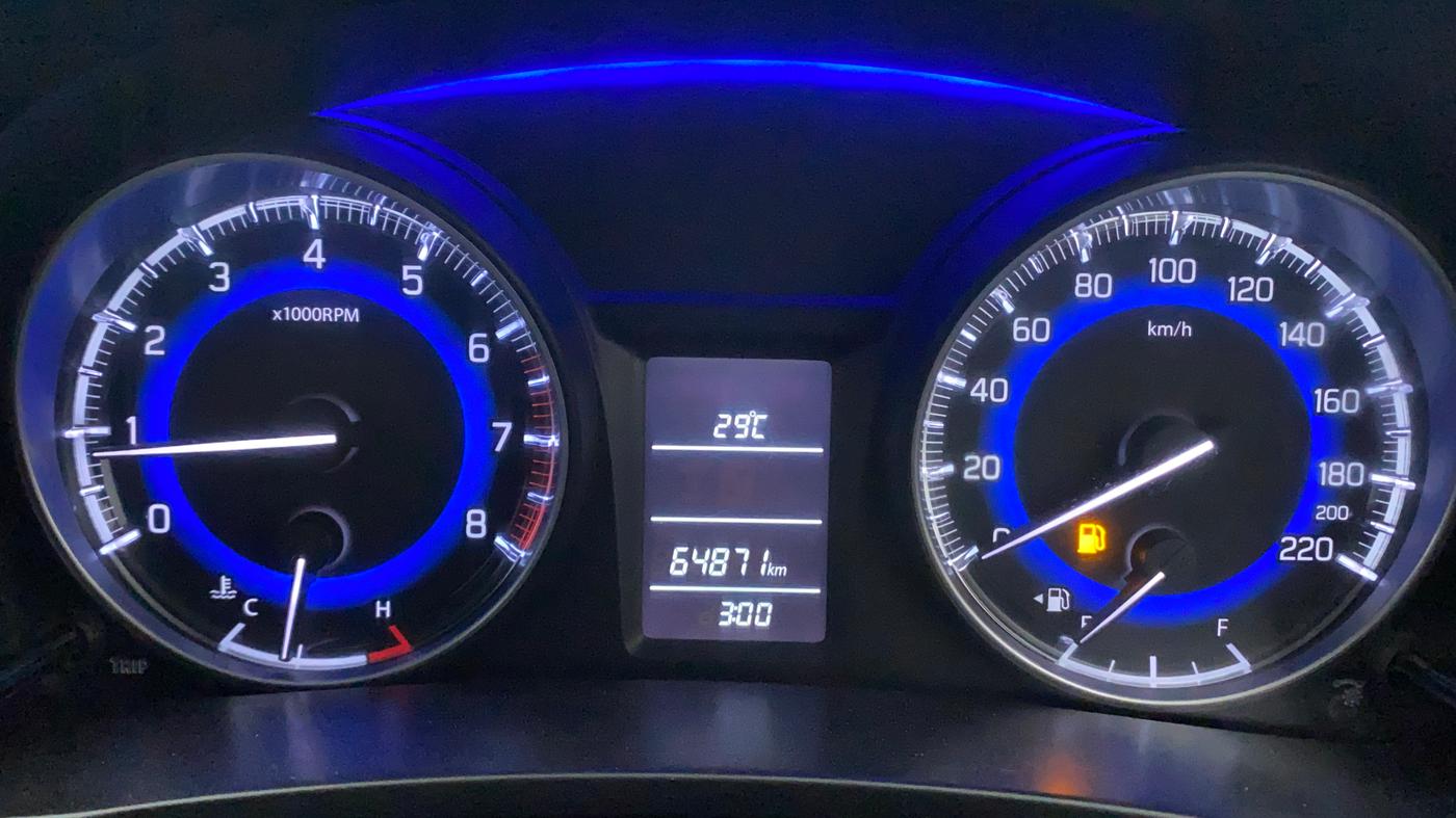 2016 Maruti Baleno DELTA PETROL 1.2, Petrol, Manual, 65,068 km, Odometer Image