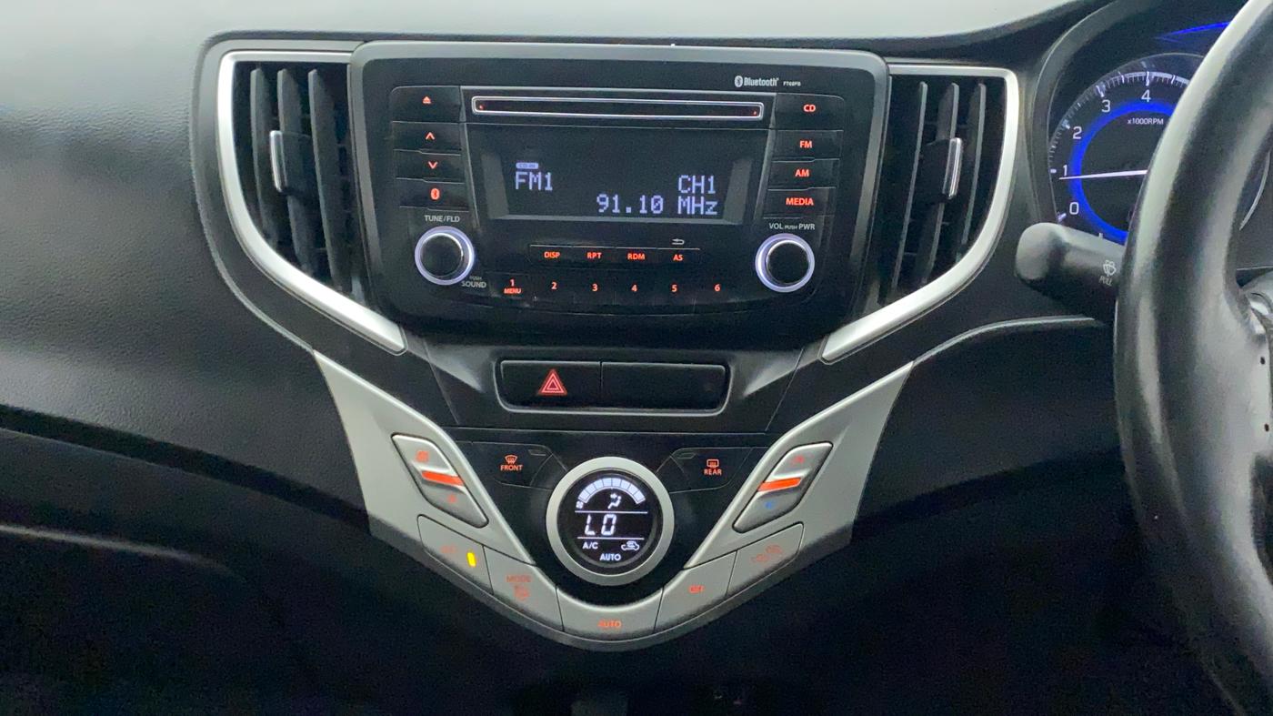 2016 Maruti Baleno DELTA PETROL 1.2, Petrol, Manual, 65,068 km, Air Conditioner