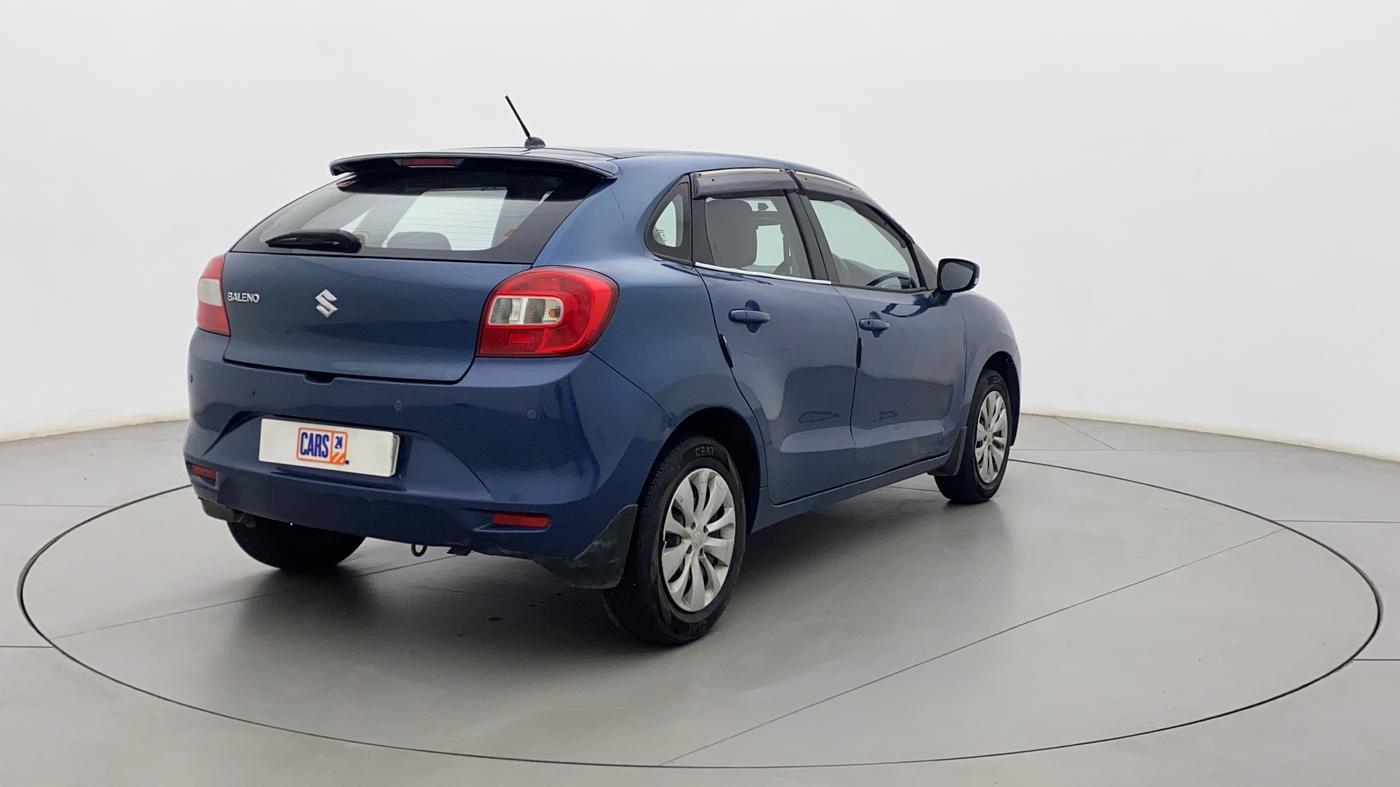 2016 Maruti Baleno DELTA PETROL 1.2, Petrol, Manual, 65,068 km, Right Back Diagonal