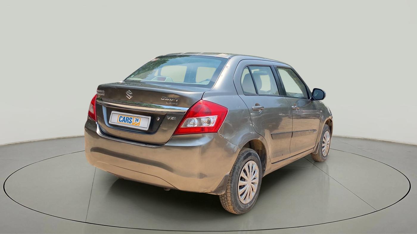 2016 Maruti Swift Dzire VXI (O), CNG, Manual, 34,781 km, Right Back Diagonal