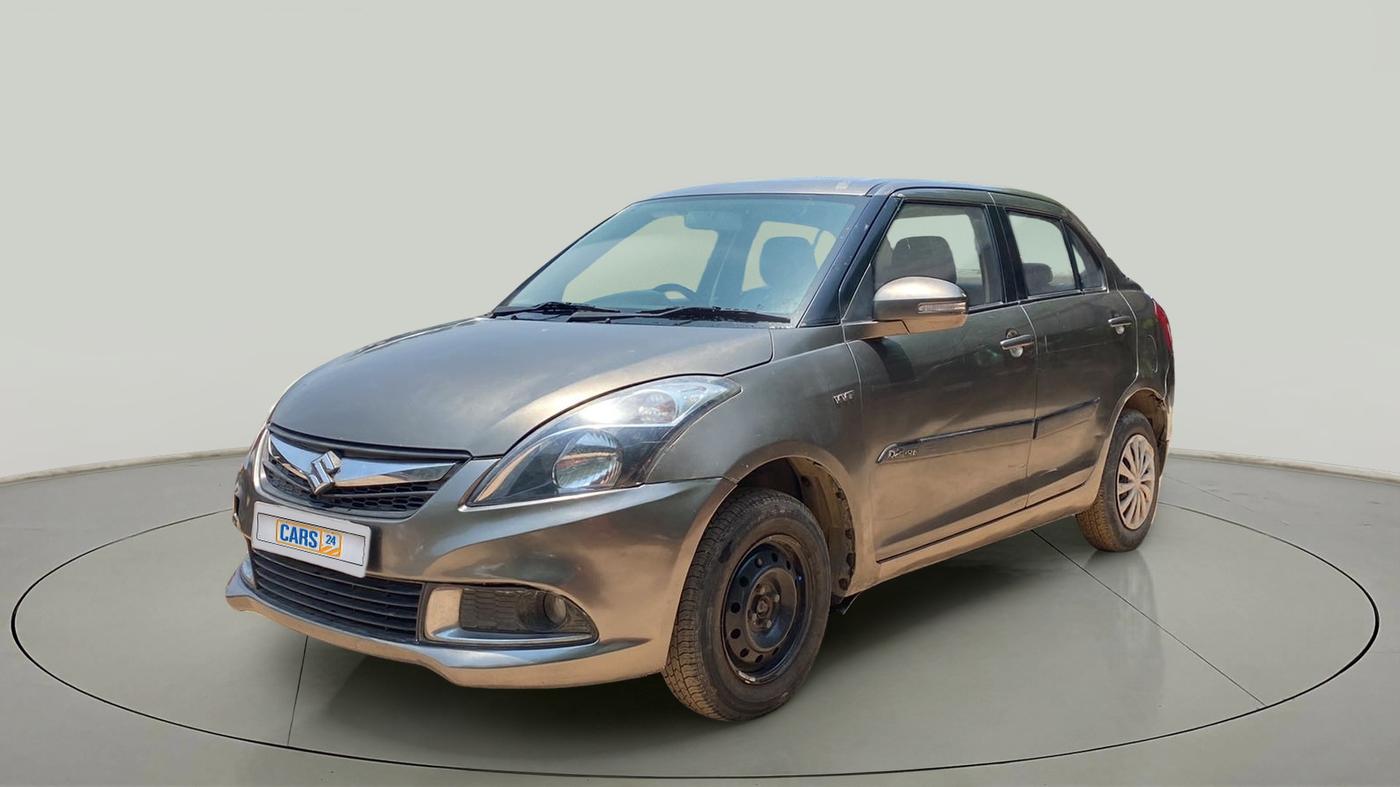 2016 Maruti Swift Dzire VXI (O), CNG, Manual, 34,781 km, Left Front Diagonal