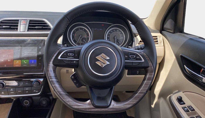 2022 Maruti Dzire ZXI Plus AMT, Petrol, Automatic, 9,369 km, Steering Wheel Close Up
