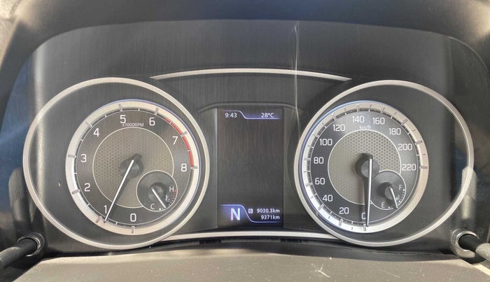 2022 Maruti Dzire ZXI Plus AMT, Petrol, Automatic, 9,369 km, Odometer Image