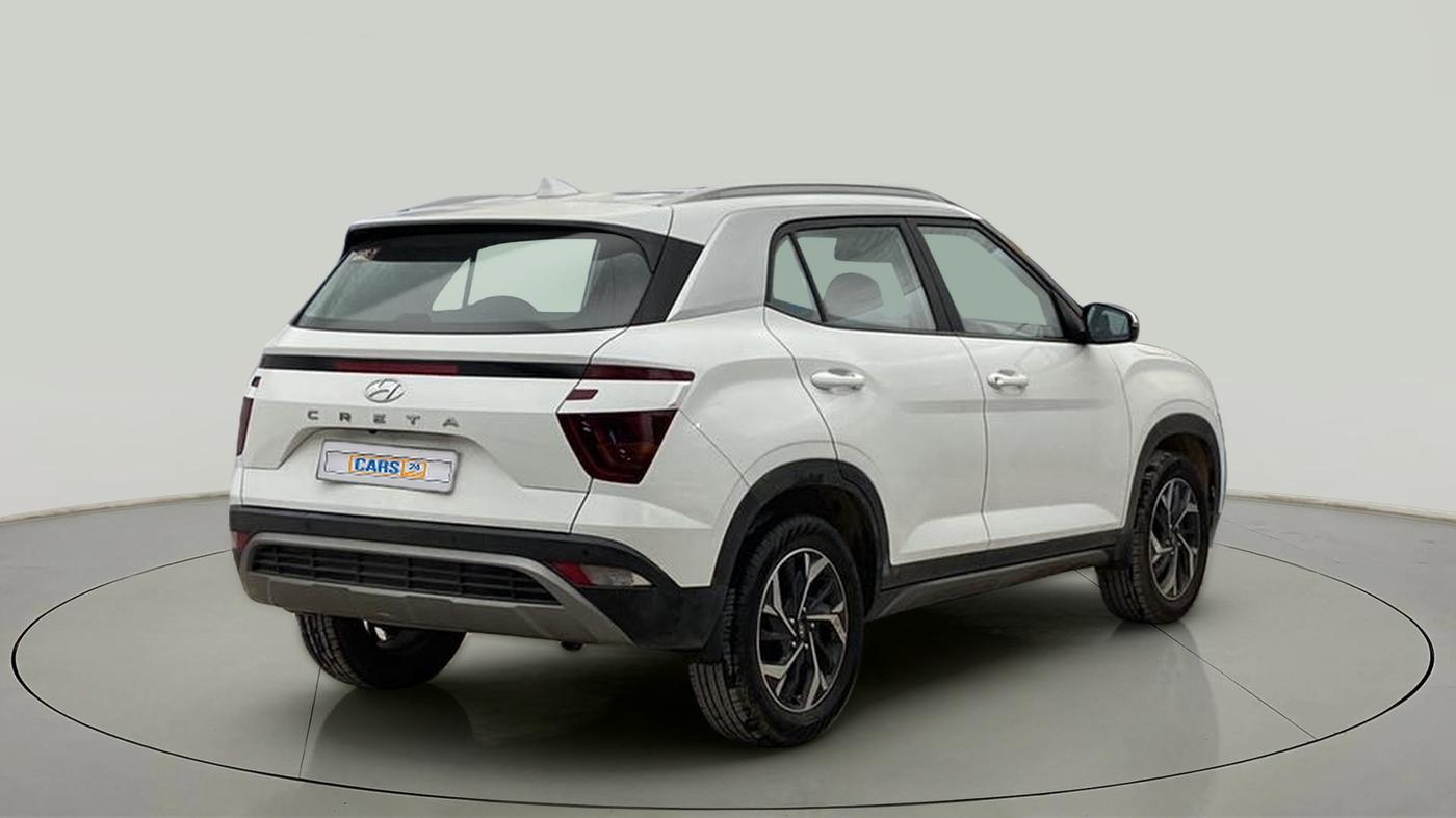 2021 Hyundai Creta EX 1.5 PETROL, Petrol, Manual, 18,623 km, Right Back Diagonal