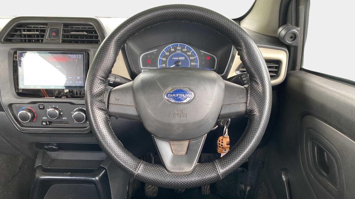 2020 Datsun Redi Go A, Petrol, Manual, 32,005 km, Steering Wheel Close Up