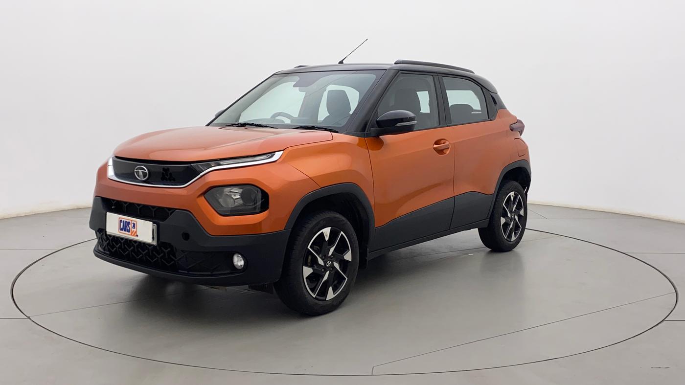 2021 Tata PUNCH CREATIVE  MT, Petrol, Manual, 38,054 km, Left Front Diagonal