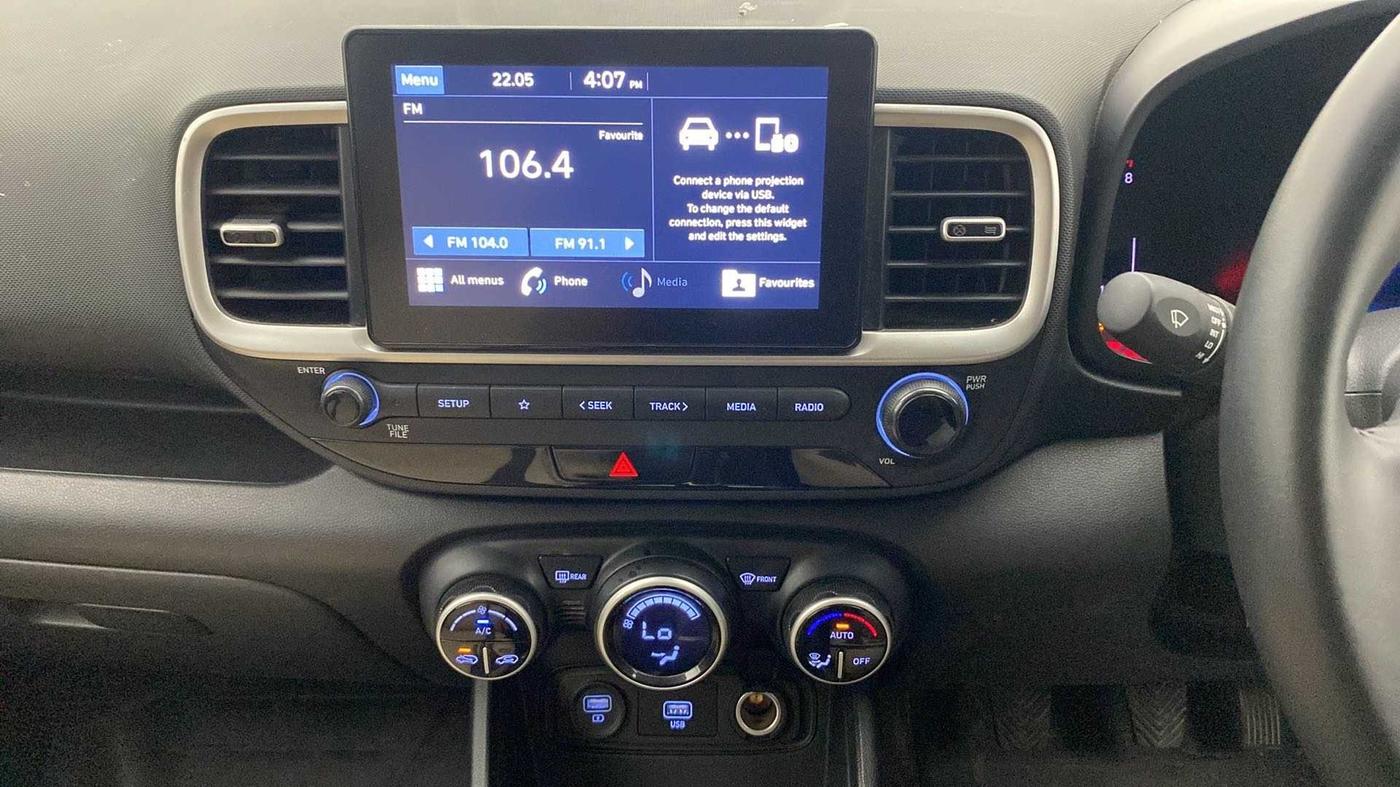 2020 Hyundai VENUE SX 1.0 TURBO, Petrol, Manual, 51,652 km, Air Conditioner