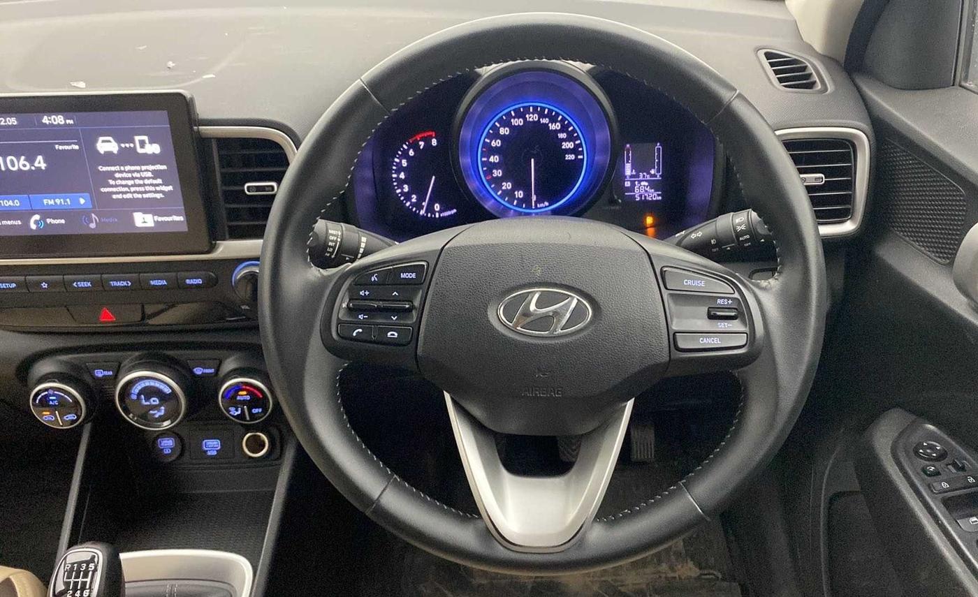 2020 Hyundai VENUE SX 1.0 TURBO, Petrol, Manual, 51,652 km, Steering Wheel Close Up