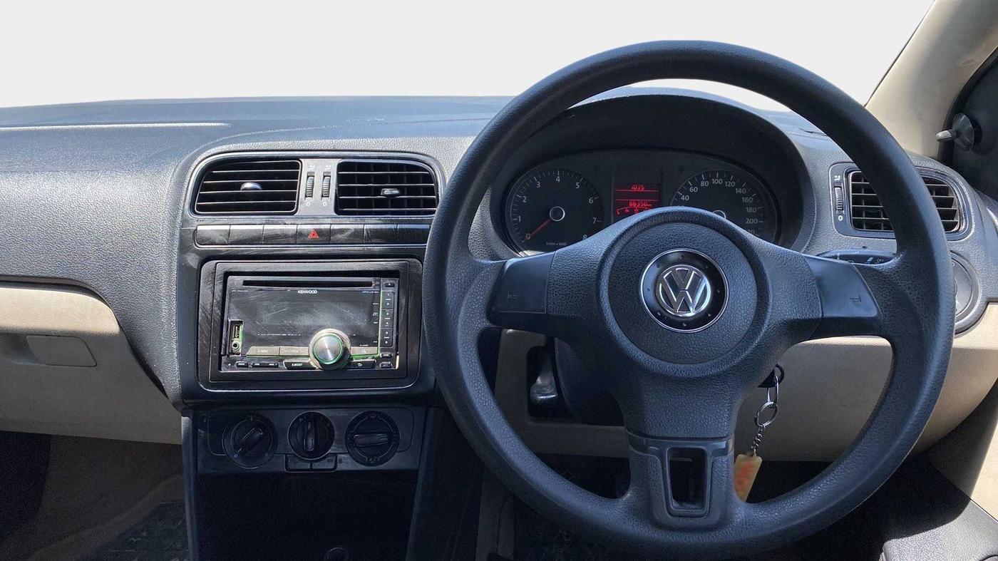 2012 Volkswagen Polo TRENDLINE 1.2L PETROL, Petrol, Manual, 86,337 km, Steering Wheel Close Up