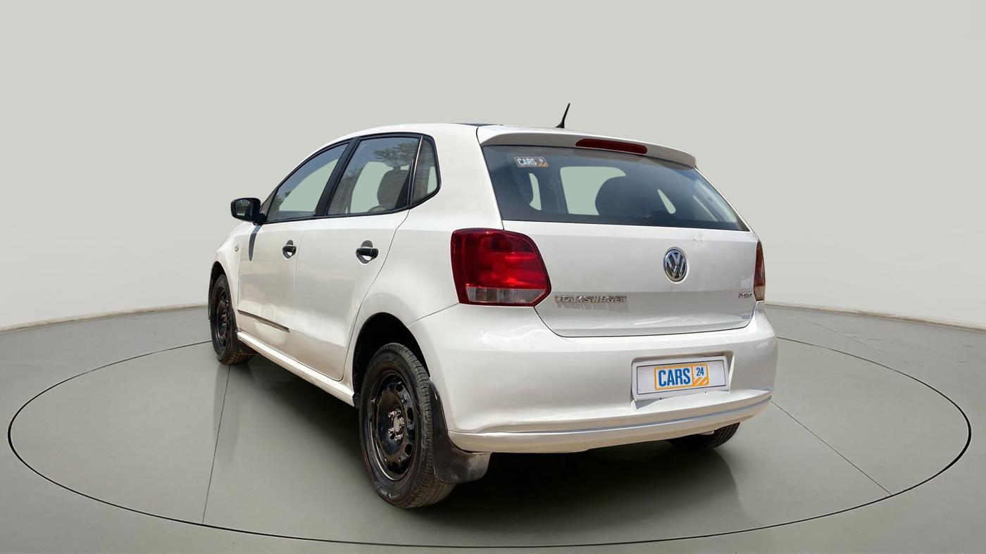 2012 Volkswagen Polo TRENDLINE 1.2L PETROL, Petrol, Manual, 86,337 km, Left Back Diagonal