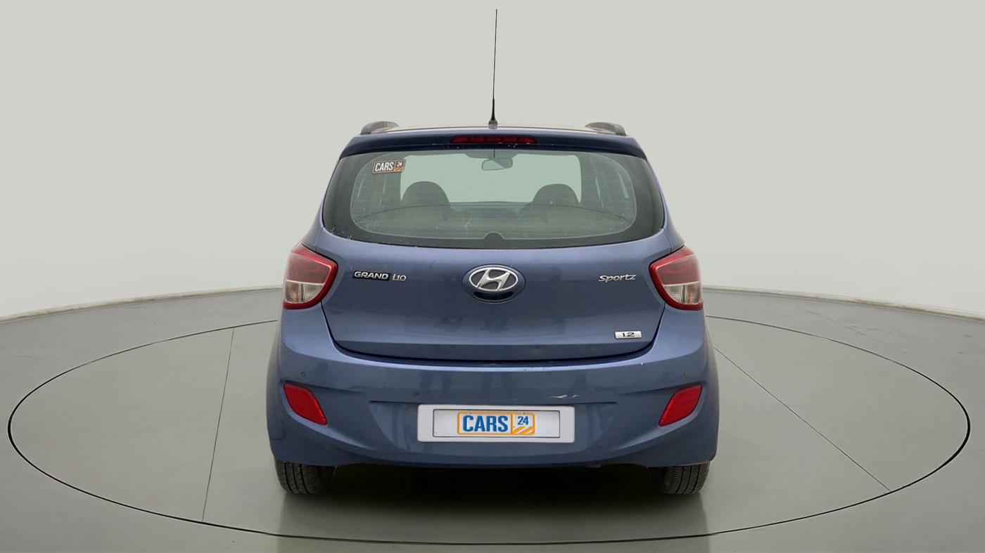 2015 Hyundai Grand i10 SPORTZ 1.2 KAPPA VTVT, CNG, Manual, 60,833 km, Back/Rear