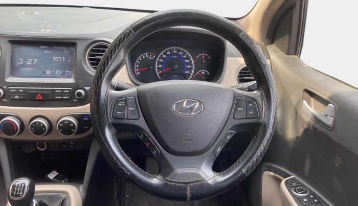 2019 Hyundai Grand i10 SPORTZ 1.2 KAPPA VTVT, CNG, Manual, 70,929 km, Steering Wheel Close Up